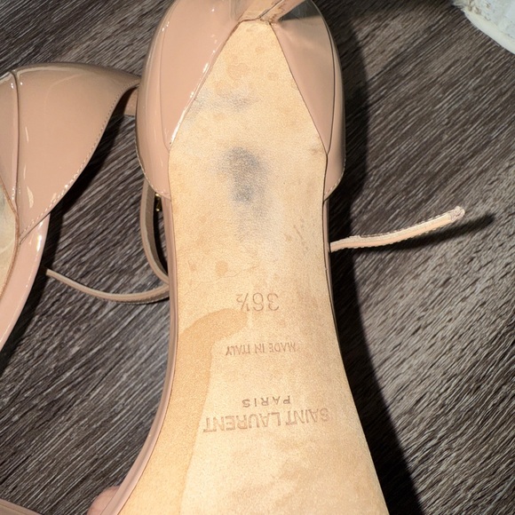 Saint Laurent Amber Stiletto Heels 36.5 85MM - Picture 5 of 7